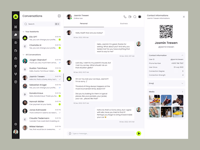 Ello - AI in the Conversation