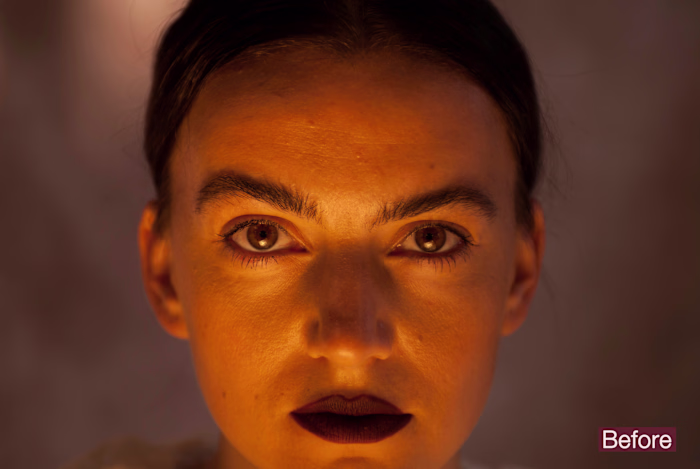 Cinematic Portrait Inspired by 2001: A Space Odyssey - BEFORE