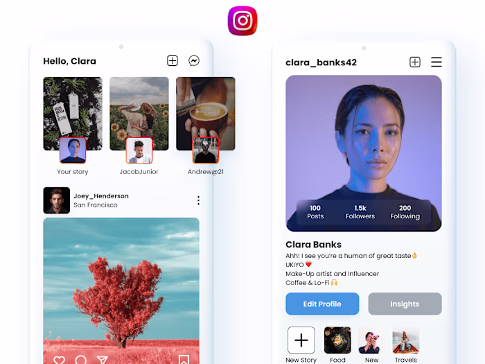 Instagram App Redesign