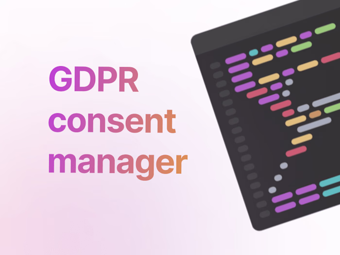 GDPR Compliant Privacy Data Management Tool
