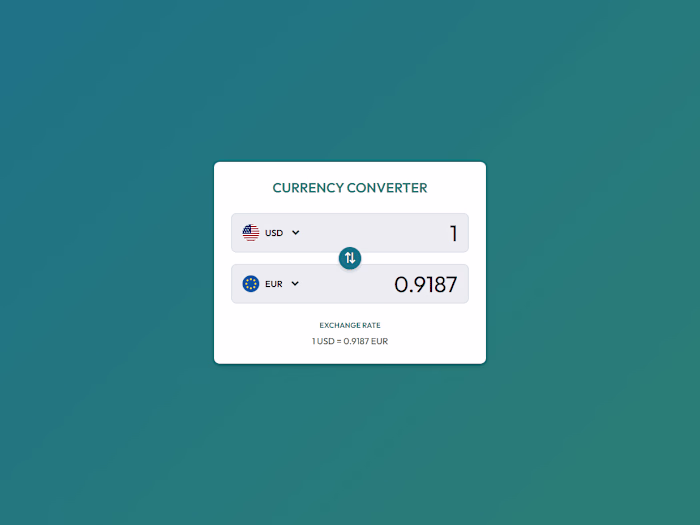 Currency-conversion mini-app