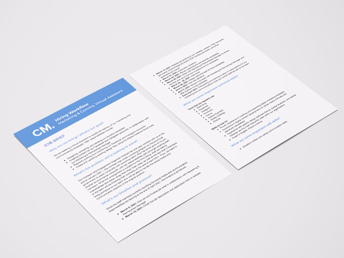 Hiring Workflow