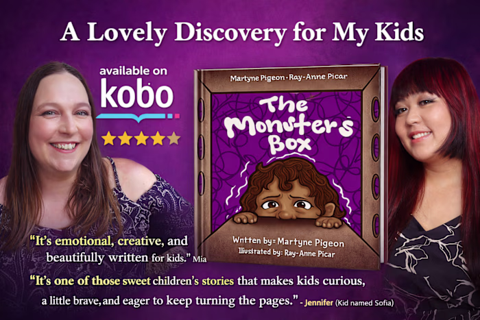 Childrens book / The Monster's box