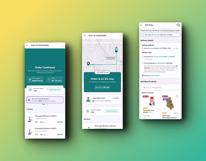 Grassdoor - Order Details Redesign :: Behance