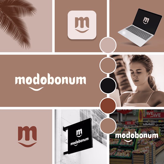 Modobonum Logo design