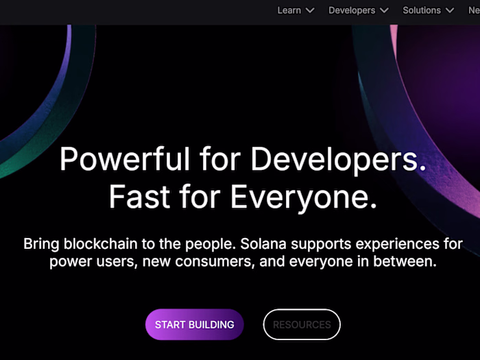 Crypto website on Framer