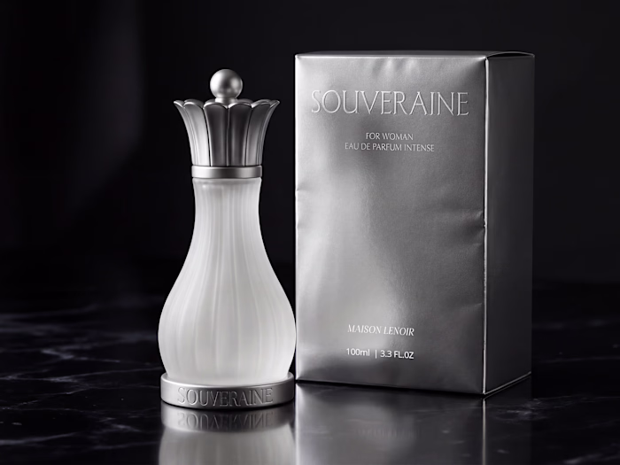 SOUVERAINE — Perfume Bottle Design & Brand Identity