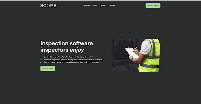 GetScope: Enterprise-Ready Framer Site, 14 Days