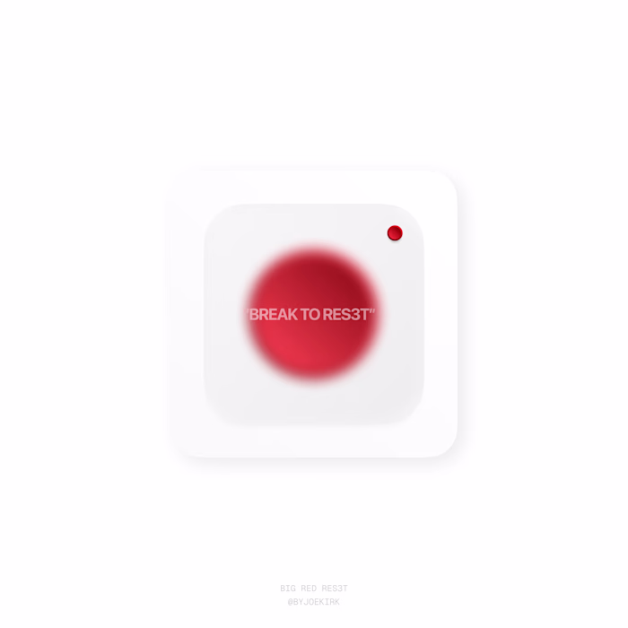 Playing around with this big red button😳 Press it and it wi...