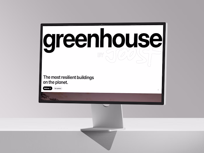 Framer build for greenhousebyjoost.com