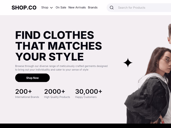 Shop.co - The E-Commerce Store