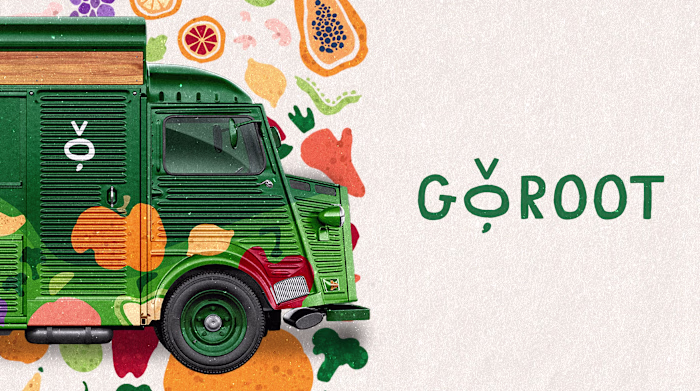 GoRoot Food Truck Branding