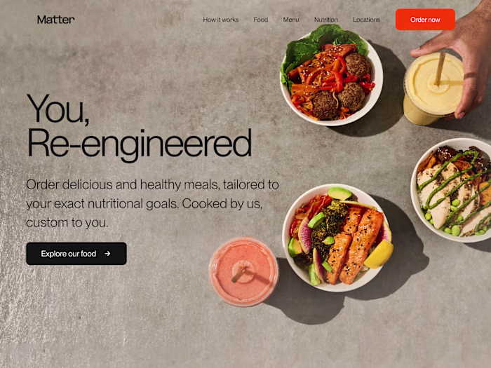Custom Next.js Frontend Development for Matter