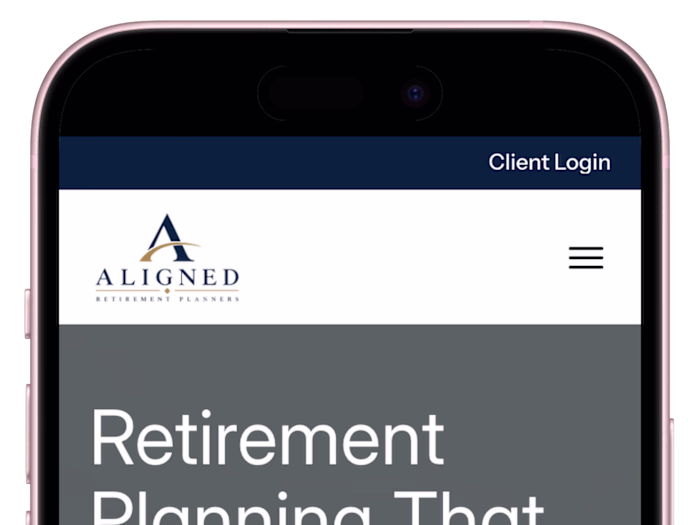 Aligned Retirement Planners Website Design