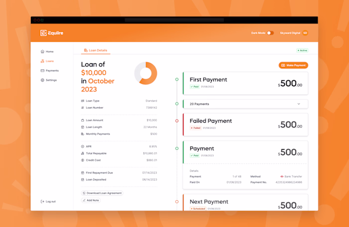 Equiire — Application UX Flow & UI Redesign