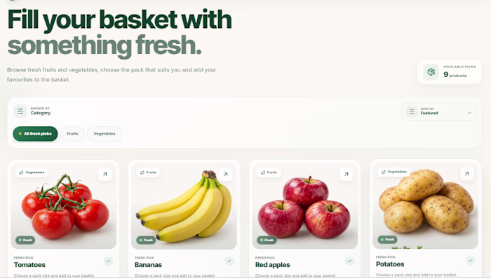 Built a custom online shop