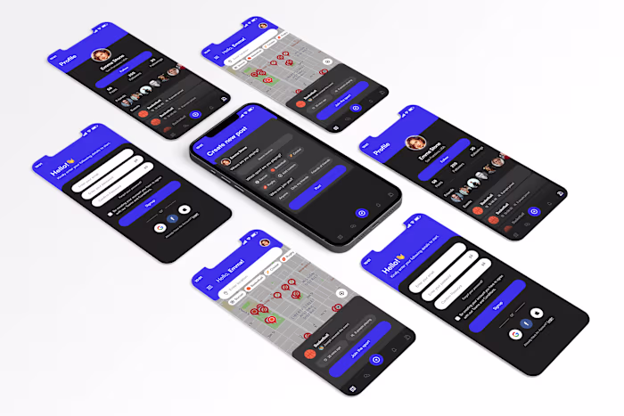 #MOBILEAPPUI for SPORTY FINDER