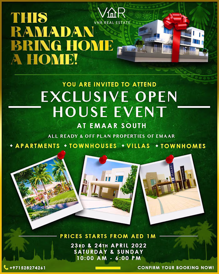 OPEN HOUSE AD POSTERS
