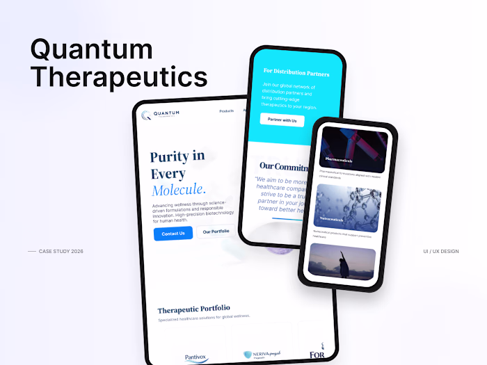 QT Pharma Website