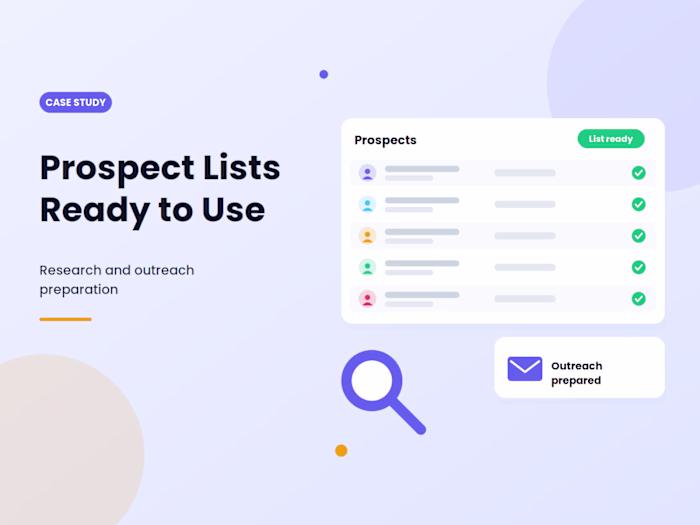 Building Organized Prospect Lists to Support Business Growth