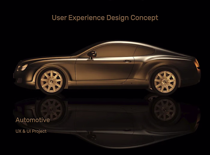 Automotive UI/UX Design Concept