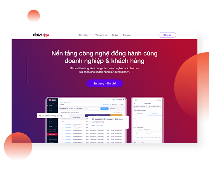 DaivietGO Website