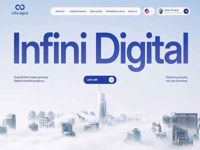 Infini Digital Website Development