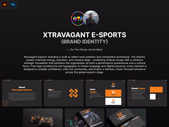 Brand Identity Design - Xtravagant Esports