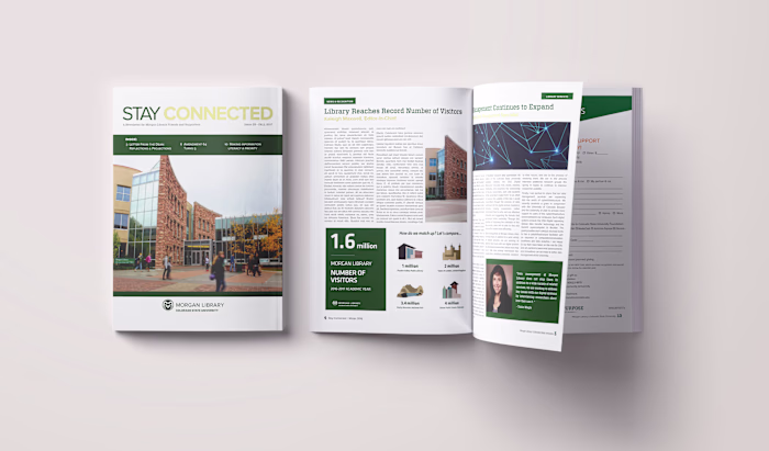 Alumni Magazine Layout Design
