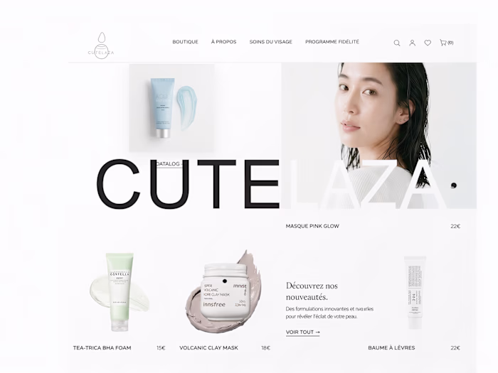 Custom website - Cutelaza