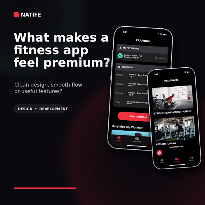 What makes a fitness app