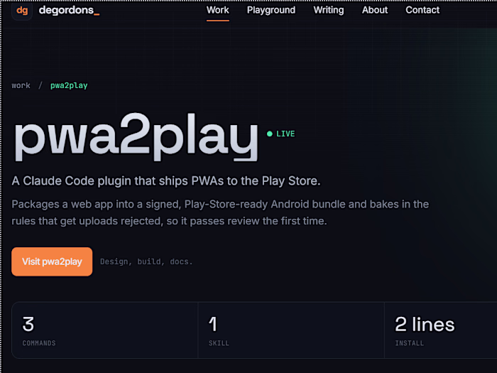 pwa2play : PWAs to the Play Store