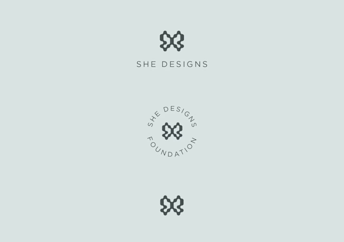 Rebrand Identity for She Designs Foundation