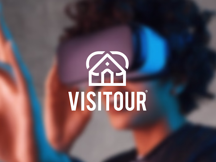 Real estate logo, House logo, Tech logo, VR logo, Creative logo