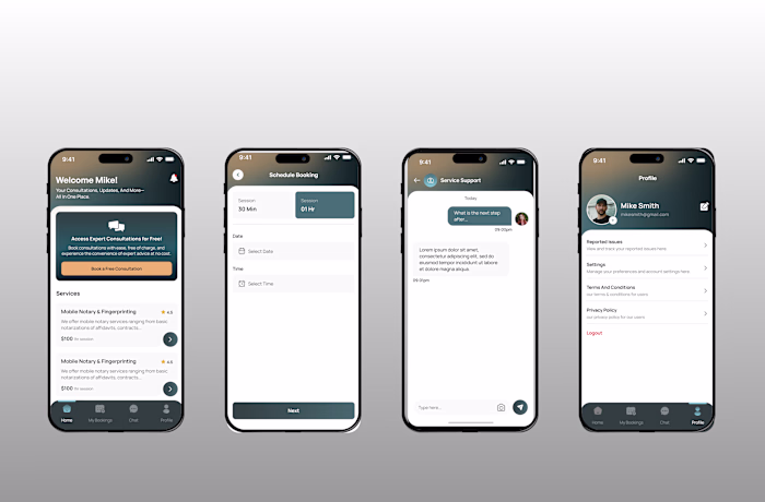 Notary Booking App