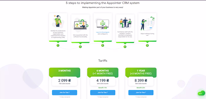 CRM & Online Appointment Booking