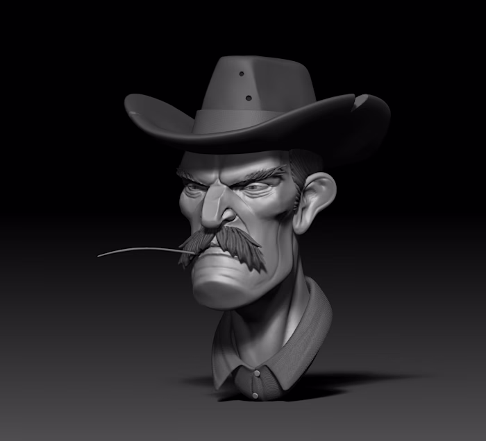 Cowboy Sketch