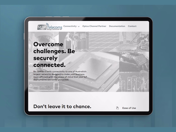 Connectivity-Focused WordPress Website for M2M