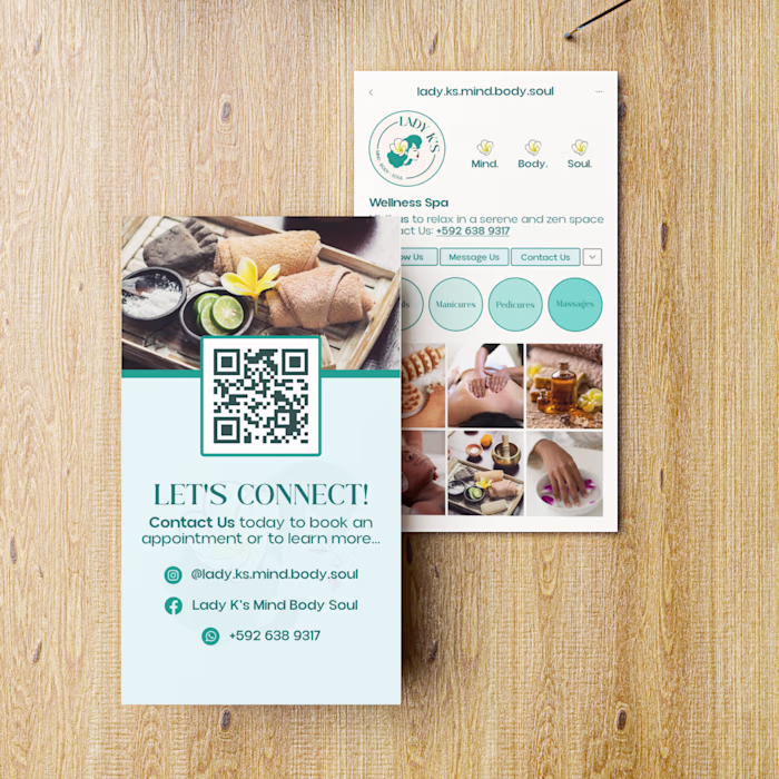 Lady K's Spa Branding
