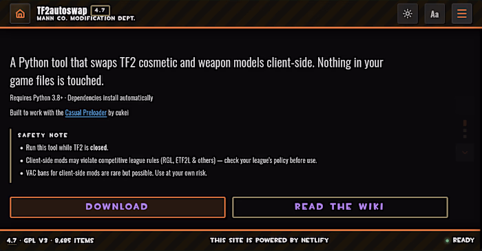 Tf2Autoswap Project Site