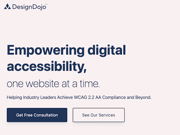DesignDojo.io | Web Accessibility Consulting Firm