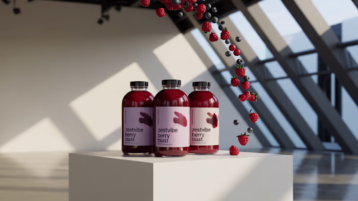 ZestVibe Berry Blast Campaign