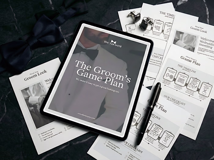 The Groom’s Game Plan: Lead-Capturing Guide Design