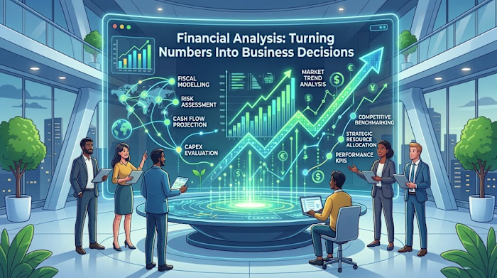 Financial analysis turns business numbers