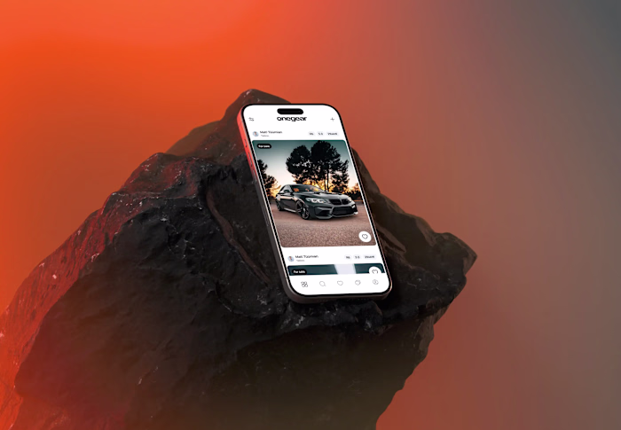iOS app and brand design for Onegear.