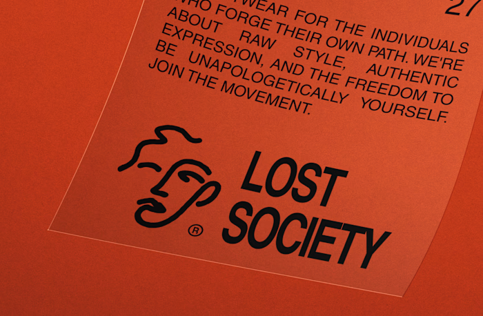 LOST SOCIETY® Streetwear Brand Identity