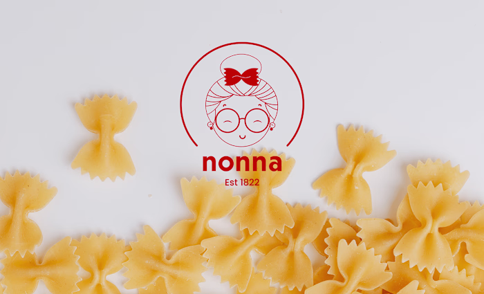 Brand Identity design for Italian Pasta brand, Nonna