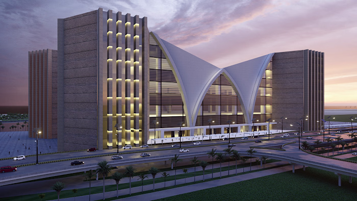 Terminal Station at Qatar :: Behance