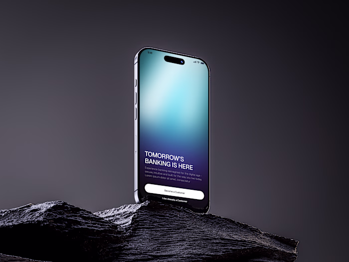 NOVIQ Mobile Banking App Design