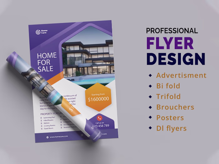 Business Flyer, Brouchers, Bi fold, Tri folds